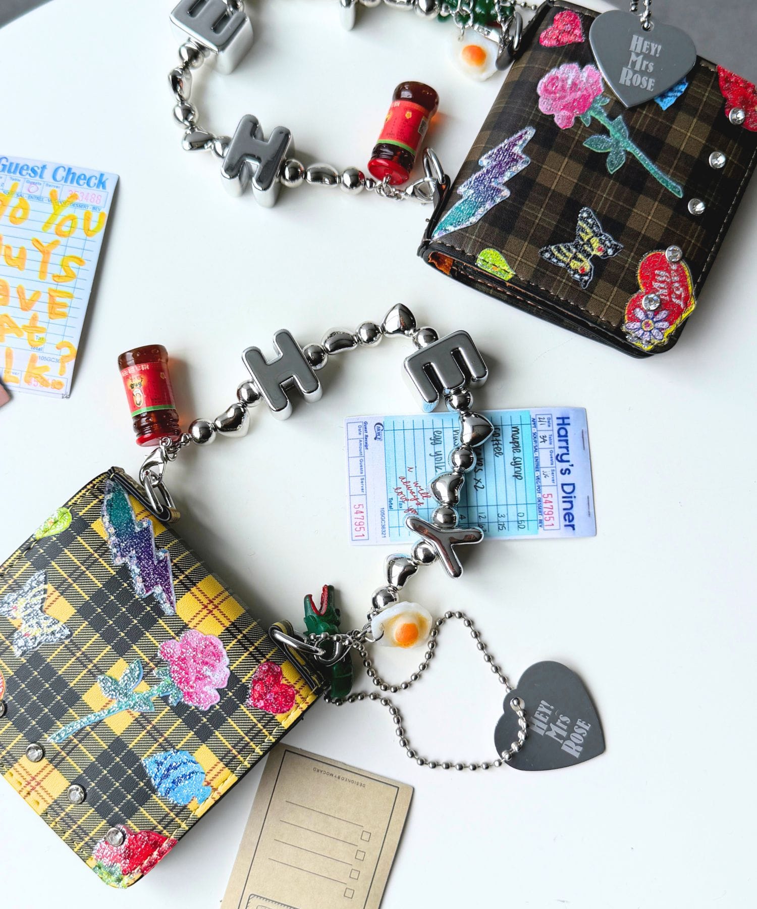 【HEY! Mrs ROSE】Charm Pouch